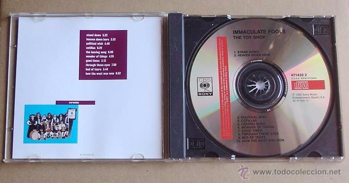 CDs de m&uacute;sica: IMMACULATE FOOLS - THE TOY SHOP (CD) - Foto 2
