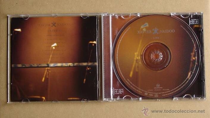 CDs de m&uacute;sica: XAVIER NAIDOO - LIVE (CD) 1999 - Foto 2