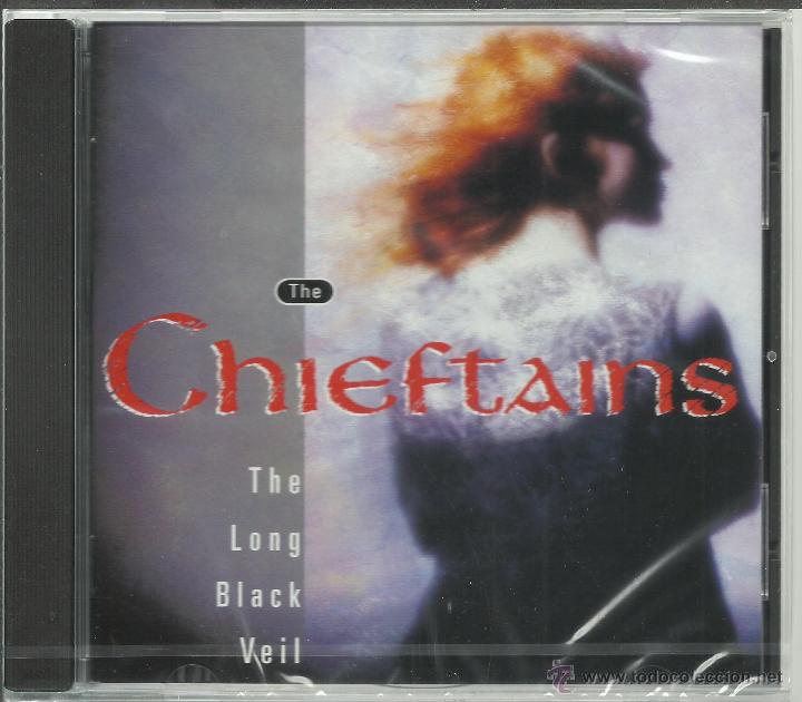 CDs de m&uacute;sica: CHIEFTAINS - THE LONG BLACK VEIL - CD RCA 1995 NUEVO - Foto 1