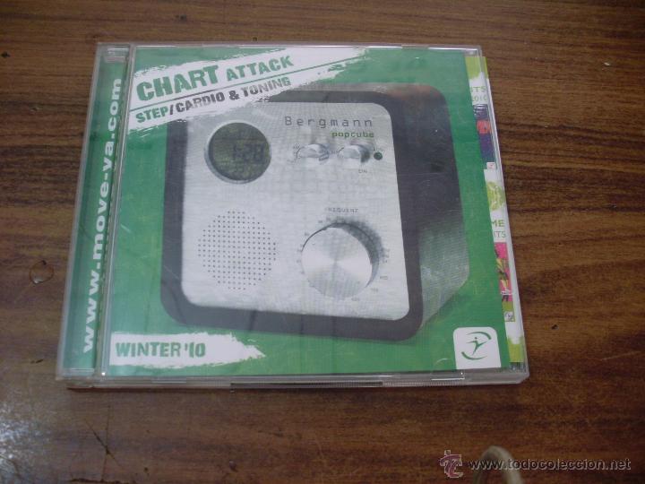 CDs de m&uacute;sica: CHART ATTACK STEP/CARDIO & TONING - Foto 1