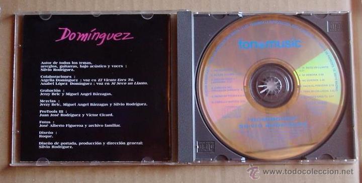 CDs de m&uacute;sica: SILVIO RODRIGUEZ - DOMINGUEZ (CD) 1996 - Foto 2