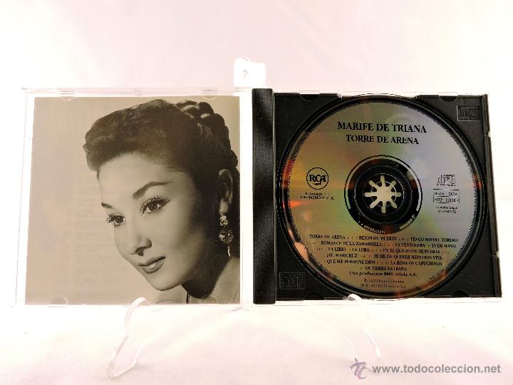 CDs de m&uacute;sica: CD. MARIFE DE TRIANA &ldquo;TORRE DE ARENA &ldquo; - Foto 2