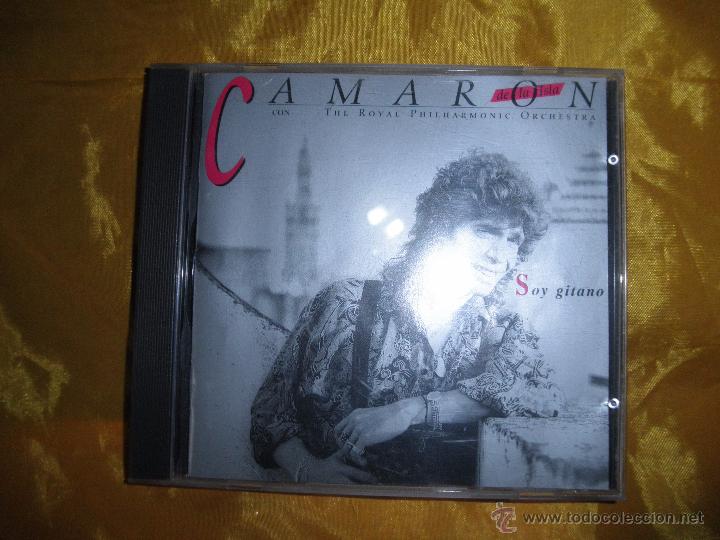 CDs de m&uacute;sica: CAMARON DE LA ISLA. SOY GITANO. CON THE ROYAL PHILHARMONIC ORCHESTRA. (#) - Foto 1