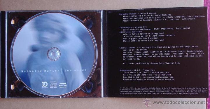 CDs de m&uacute;sica: NATHALIE MANSER - LES ANGES (CD) - Foto 4