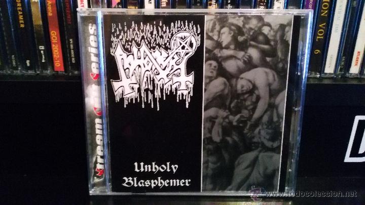 CDs de m&uacute;sica: ABHORER - UNHOLY BLASPHEMER - Foto 1