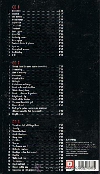 CDs de m&uacute;sica: CD THE SHADOWS GOOD VIBRATION  (3 DISCOS) - Foto 2