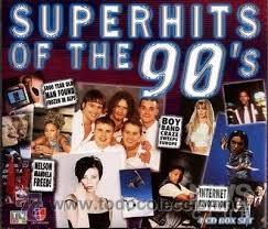 CDs de M&uacute;sica: Super Hits Of The 90'S - 4 CDS