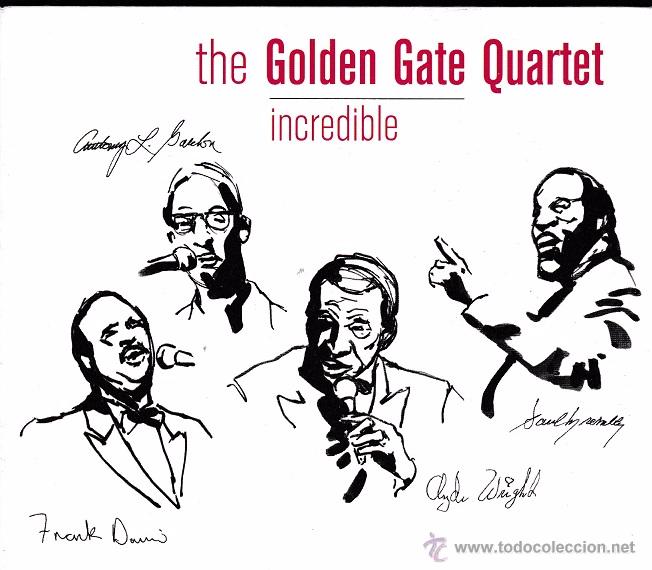 CDs de m&uacute;sica: Golden Gate Quartet - Incredible - Digipack - Foto 1