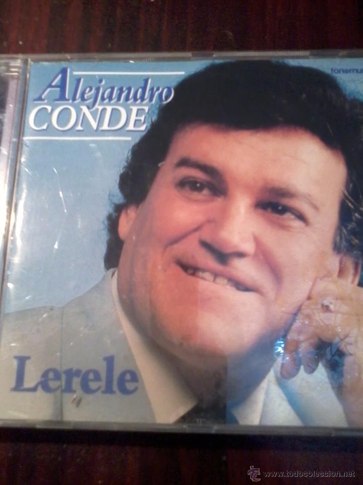 CDs de m&uacute;sica: CD. ALEJANDRO CONDE. LERELE. MB2CD - Foto 1
