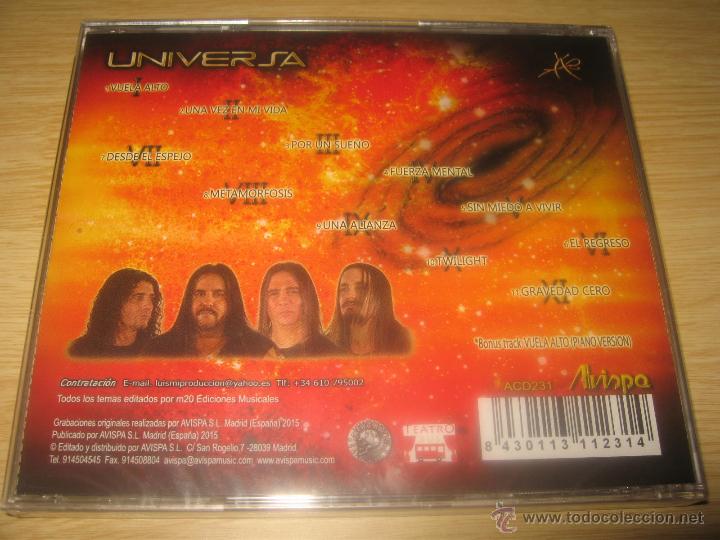 CDs de m&uacute;sica: CD UNIVERSA Origen Infinito AVISPA A&Ntilde;O 2015 - Foto 2