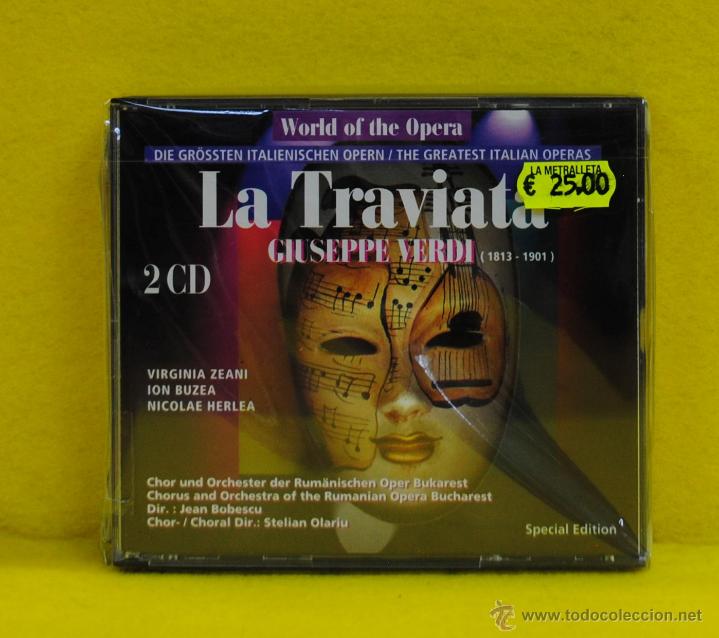 CDs de m&uacute;sica: GIUSEPPE VERDI - LA TRAVIATA 1813 1901 - CD - Foto 1