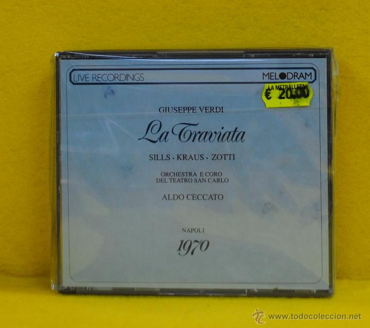 CDs de m&uacute;sica: GIUSEPPE VERDI - LA TRAVIATA - CD - Foto 1