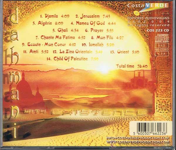 CDs de m&uacute;sica: CD Dahmani & Existence - Dahmani & Existence - Foto 2