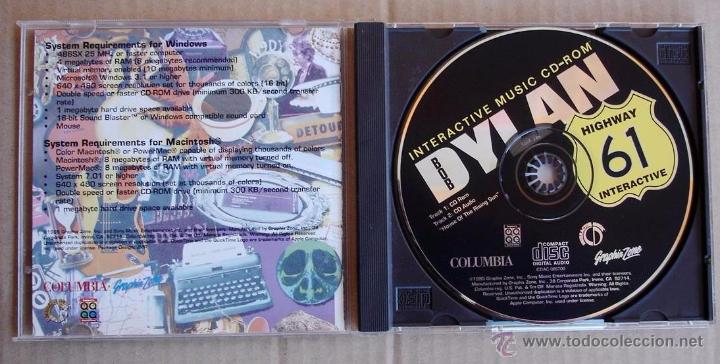 CDs de m&uacute;sica: BOB DYLAN - HIGHWAY 61 INTERACTIVE (CD-ROM) 1995 - Foto 2