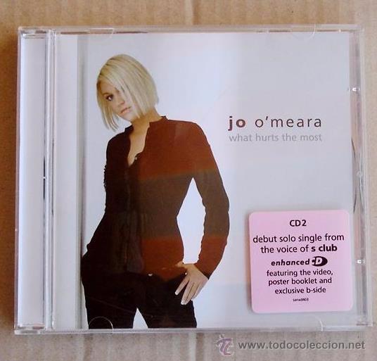 CDs de m&uacute;sica: JO OMEARA - WHAT HURTS THE MOST (CD SINGLE) 2005 - Foto 1