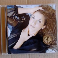 CDs de Música: CELINE DION - VOLUME ONE (CD) 2000
