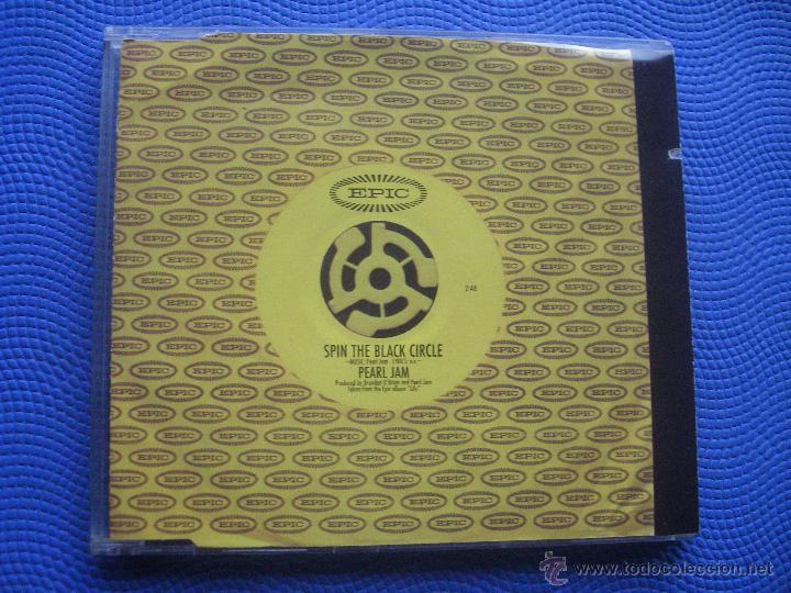 CDs de m&uacute;sica: PEARL JAM - SPIN THE BLACK CIRCLE - CD SINGLE PEPETO - Foto 1