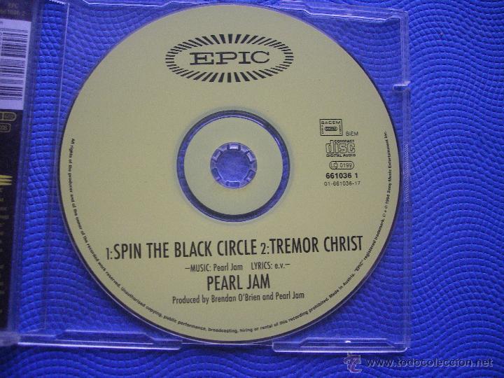 CDs de m&uacute;sica: PEARL JAM - SPIN THE BLACK CIRCLE - CD SINGLE PEPETO - Foto 2