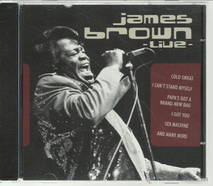 CDs de m&uacute;sica: JAMES BROWN - LIVE - CD FOX MUSIC - Foto 1