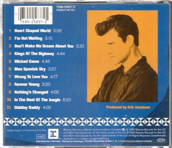 CDs de m&uacute;sica: CD CHRIS ISAAK : HEART SHAPED WORLD - Foto 2