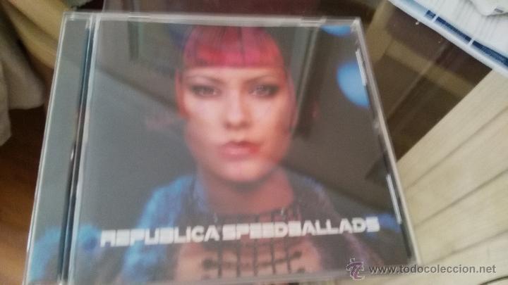 CDs de m&uacute;sica: Republica speedballads - Foto 1