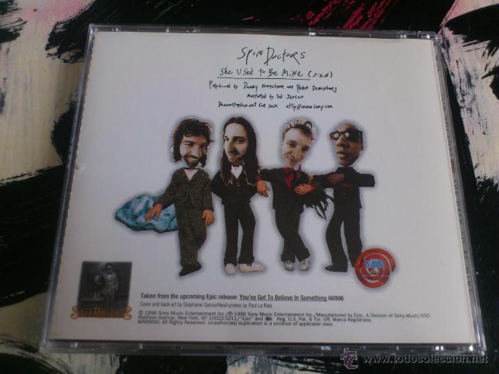 CDs de m&uacute;sica: SPIN DOCTORS - SHE USED TO BE MINE - CD SINGLE - SONY - 1996 - Foto 2