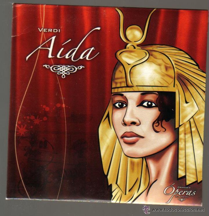 CDs de m&uacute;sica: CD GRANDES OPERAS - AIDA DE VERDI - Foto 1