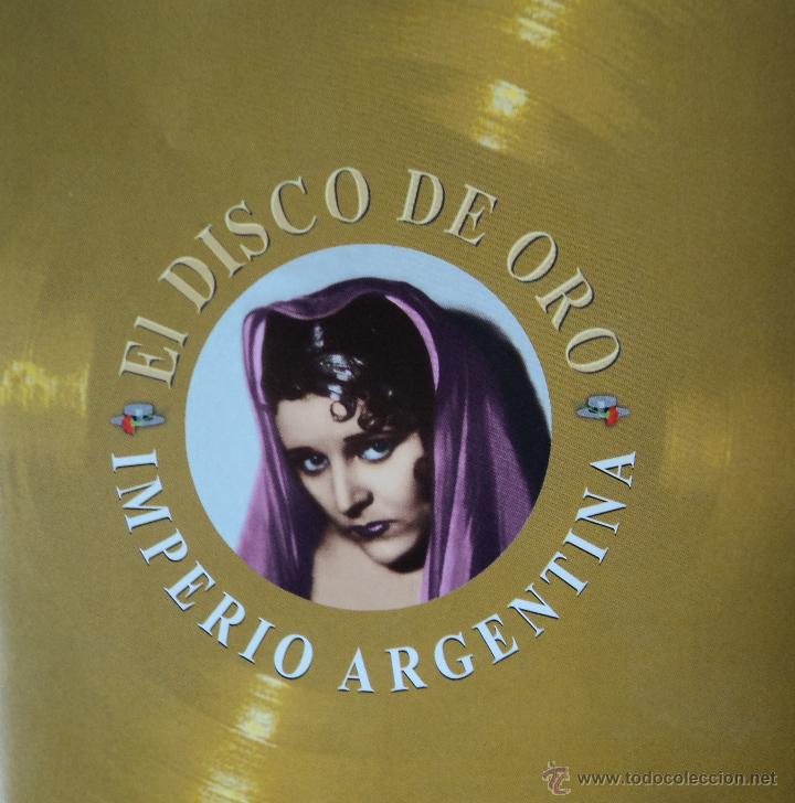 CDs de m&uacute;sica: Imperio Argentina - El disco de oro - Edici&oacute;n de 2000 de Espa&ntilde;a - Foto 1