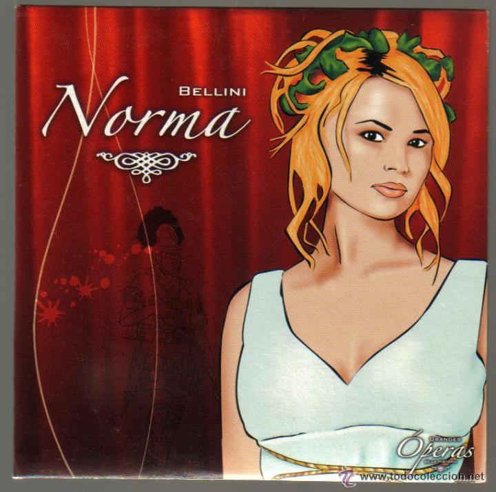 CDs de m&uacute;sica: CD GRANDES OPERAS - NORMA DE BELLINI - Foto 1