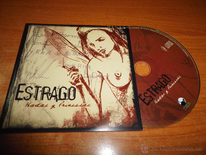 CD di Musica: ESTRAGO Hadas y princesas CD ALBUM FIRMADO SOLO FOLLETO Y CD A&Ntilde;O 2005 12 TEMAS