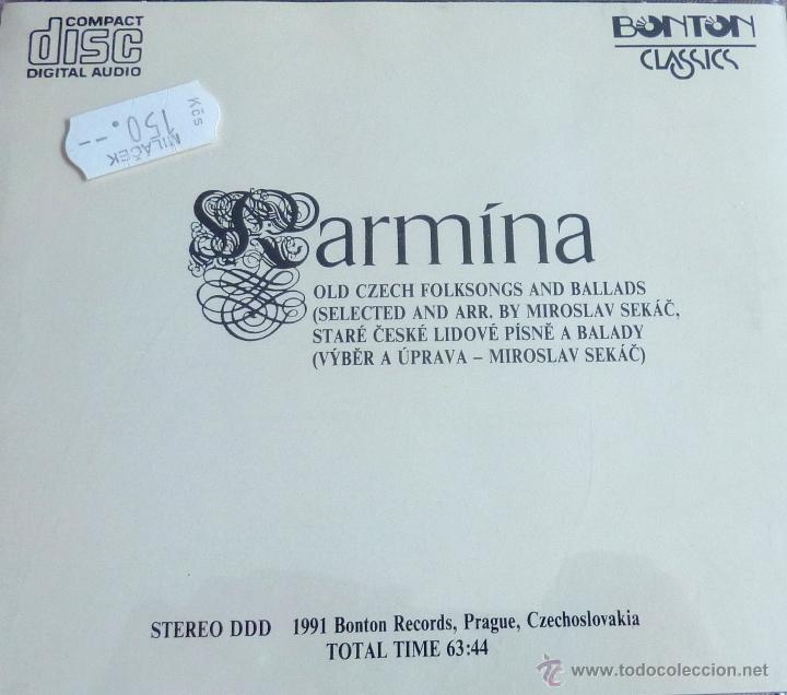 CDs de m&uacute;sica: Carmina - Foto 2