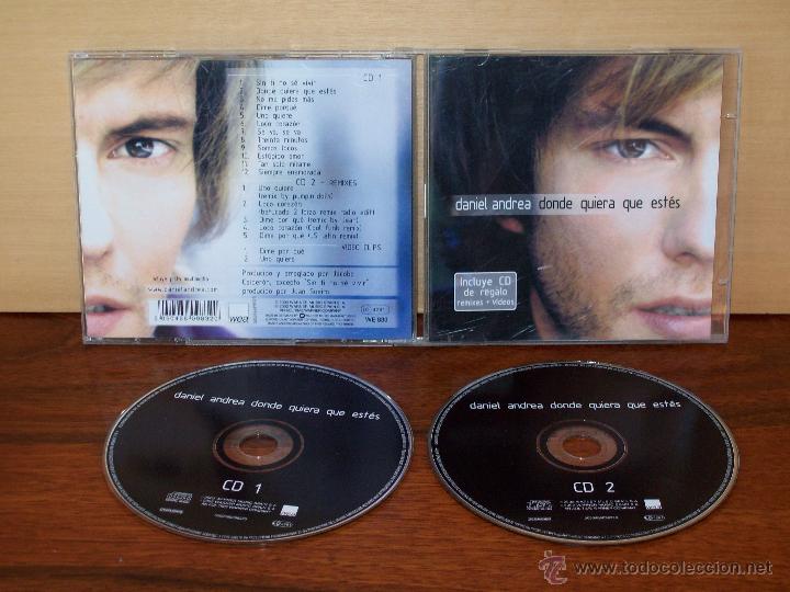 CDs de m&uacute;sica: DANIEL ANDREA - DONDE QUIERAS QUE ESTES - CD DOBLE - Foto 1