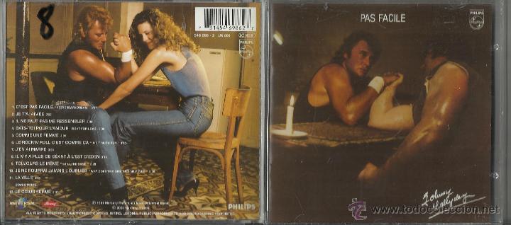 CDs de m&uacute;sica: johnny cd pas facile francia 2000 - Foto 1