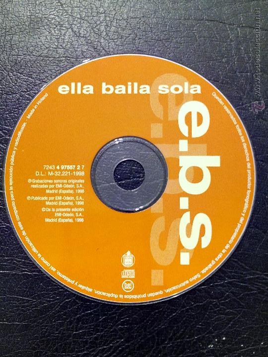 CDs de m&uacute;sica: CD ELLA BAILA SOLA - E.B.S. - EMI 1998. - Foto 5