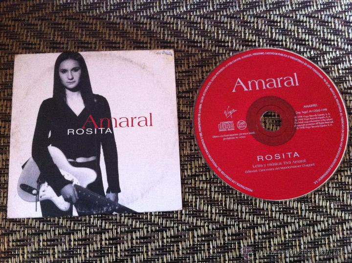CDs de m&uacute;sica: AMARAL - ROSITA - CD SINGLE PROMO - Foto 1