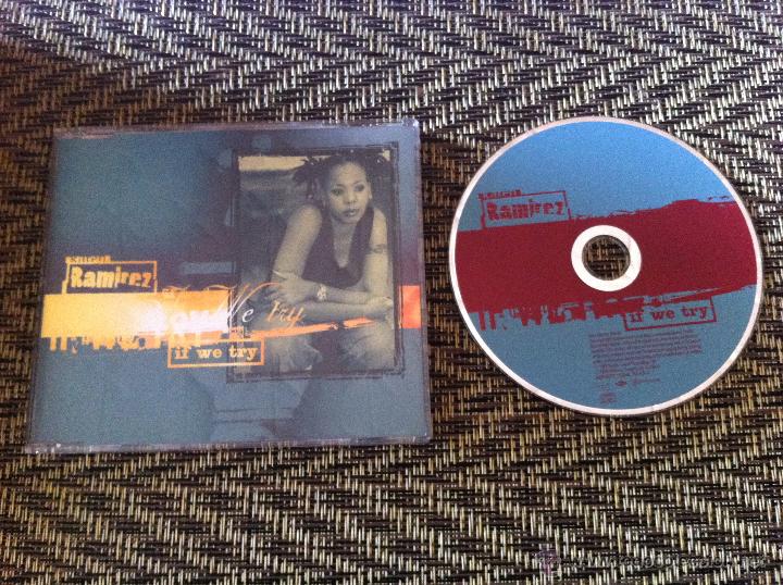 CDs de m&uacute;sica: KAREN RAMIREZ / IF WE TRY (CD SINGLE 1998) 4 TRACKS - Foto 1