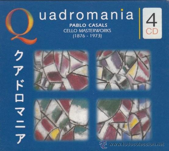 pablo casals (1876-1973 ) / quadromania / cello - Buy CD's of