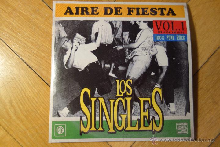 CDs de M&uacute;sica: LOS SINGLES - AIRE DE FIESTA - EP - ME FIRST AND THE GIMMIE GIMMIES HARDCORE PUNK MELODICO