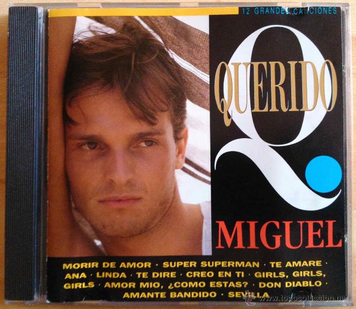 CDs de m&uacute;sica: MIGUEL BOS&Eacute;, QUERIDO MIGUEL - CD - Foto 1