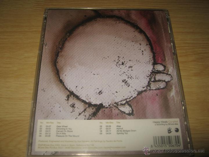 CDs de m&uacute;sica: CD HAPPY MEALS CO-PILOT - BCORE DISC A&Ntilde;O 2003 - Foto 2