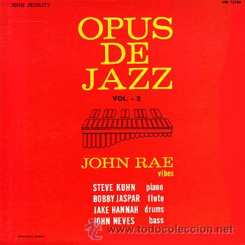 CDs de m&uacute;sica: John Rae - Opus De Jazz (CD) - Foto 1