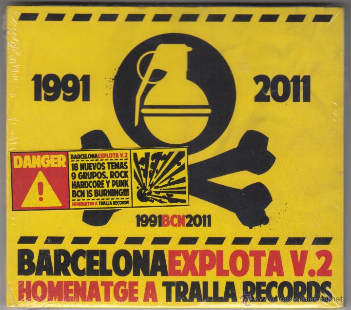 CDs de m&uacute;sica: Barcelona Explota Vol. 2 cd Homenatge a Tralla Records 1991-2011 (precintado)