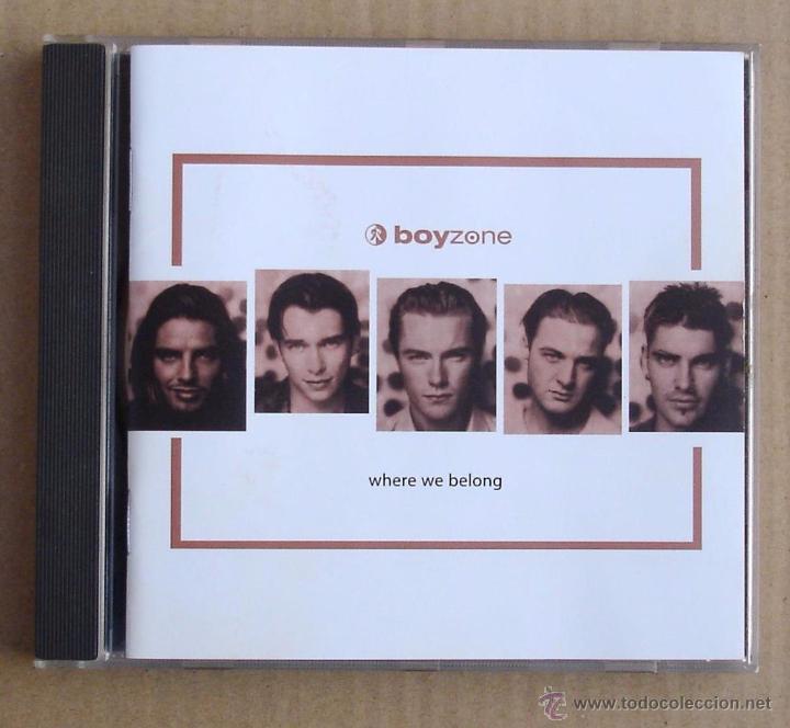 CDs de m&uacute;sica: BOYZONE - WHERE WE BELONG (CD) 1998 - Foto 1