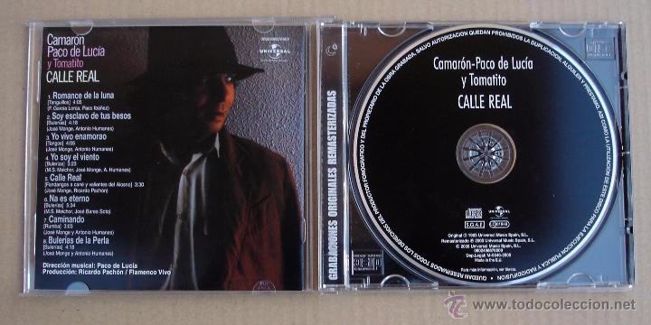 CDs de m&uacute;sica: CAMARON - CALLE REAL (CD) 2005 - Foto 2