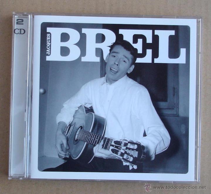 CDs de m&uacute;sica: JACQUES BREL - JACQUES  BREL (2CD) 2010 - Foto 1