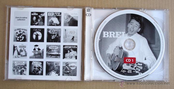 CDs de m&uacute;sica: JACQUES BREL - JACQUES  BREL (2CD) 2010 - Foto 2