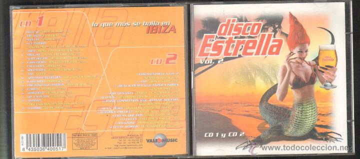 CDs de m&uacute;sica: DISCO ESTRELLA. VOL2.  2 CD&acute;S.    CD-DOBLE-317 - Foto 1