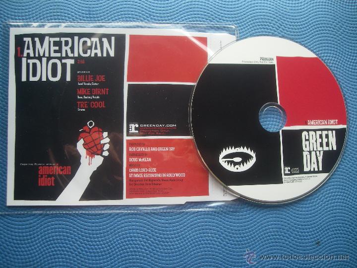 CDs de m&uacute;sica: GREEN DAY AMERICAN IDIOT CD SINGLE E.U. 2004   PDELUXE - Foto 2