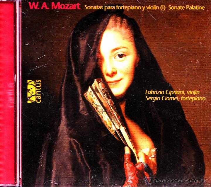 CDs de M&uacute;sica: MOZART-SONATAS PARA FORTEPIANO Y VIOL&Iacute;N (I) CD ALBUM 1996 SPAIN
