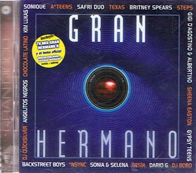 CDs de m&uacute;sica: CD GRAN HERMANO 2 DISCOS - Foto 1